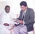 Dr SM Balaji with Honble-Saumyamoorthi Thondaman