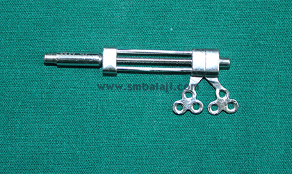 Mandibular univector internal distractor with rigid and flexible activation arms